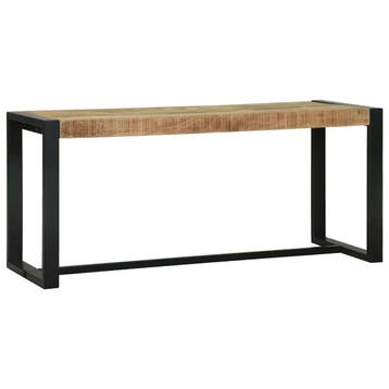 vidaXL Bank Massief Mango Hout, Huis en Inrichting, Verzenden, Nieuw