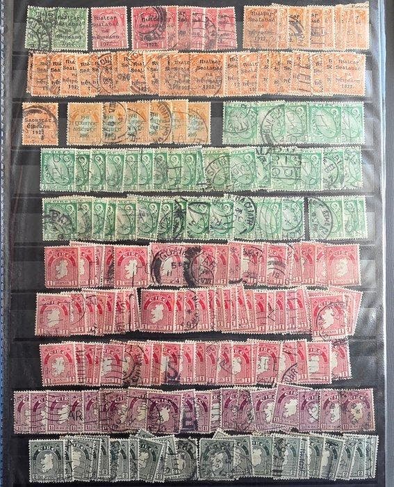 Ierland - High Value Ireland Estate Collection From 1922, Postzegels en Munten, Postzegels | Europa | UK