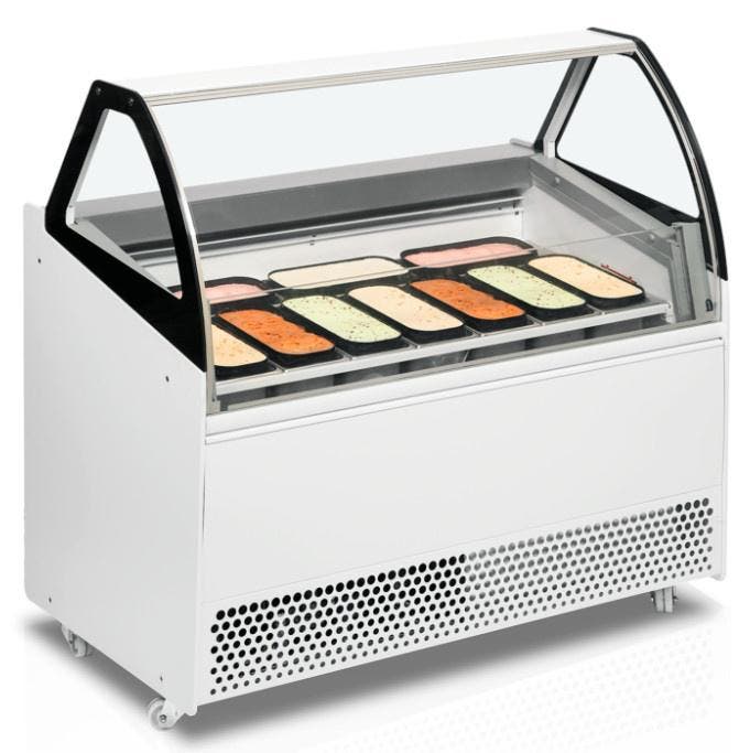 Schepijsvitrine | BERMUDA VIEW | 300L | 10x 5L |, Articles professionnels, Horeca | Équipement de cuisine, Envoi
