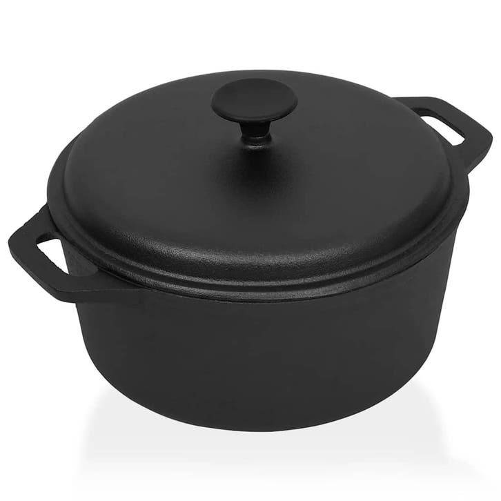 vidaXL Pan Ø26,5 cm gietijzer, Maison & Meubles, Cuisine | Casseroles & Poêles, Envoi