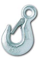 Hefhaak metaal met veiligheidsclip - 120mm - 500kg, Verzenden, Nieuw