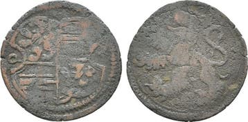 Dreier o J Herford Abtei: Anna von Limburg, 1520-1565:, Postzegels en Munten, Verzenden, België