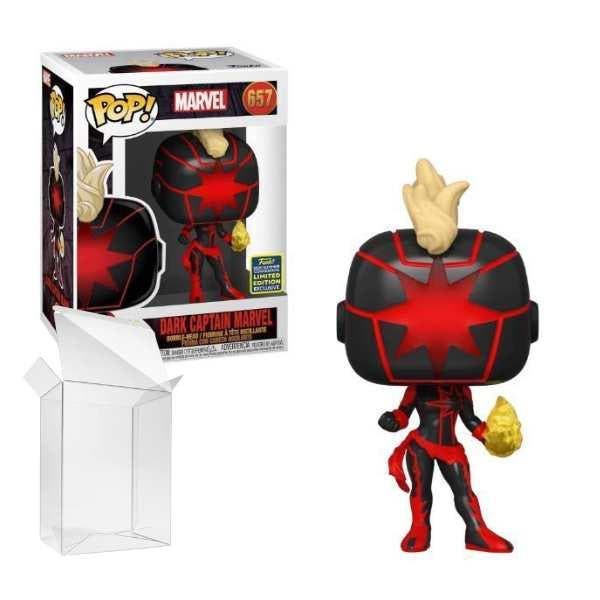 Funko Pop  The marvels  Dark Captain Marvel 657  Summer, Collections, Jouets miniatures, Envoi