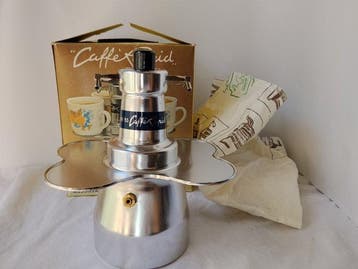 Caffettiera Vintage I.P.A. Omegna Caffè Rapid (4 Tazze) –, Antiek en Kunst
