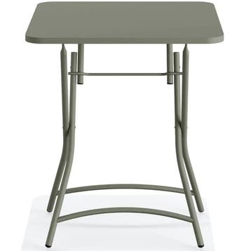 Inklapbare Tafel | BREEZE | Staal | Groen | In-/Outdoor |, Verzenden