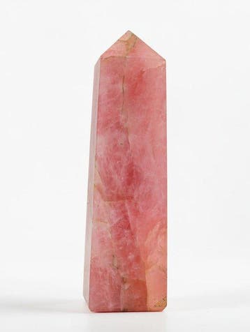 Elite Natuurlijk Rozenkwarts 4-gefacetteerde Obelisk 225 mm
