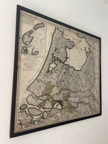 Nederland - Kaart van het graafschap Holland, de, Nieuw