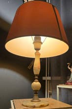 kullman - kullman - Lampe (2) - Onyx, Bronze, Cuivre - Style, Antiquités & Art