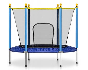 Trampoline 140cm met net: Tweede kansje, weg is weg!, Verzenden, Zo goed als nieuw