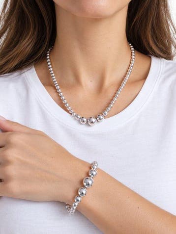 Sans prix de réserve - Ensemble de bijoux 2 pièces Argent