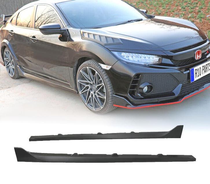 BAS DE CAISSE POUR HONDA CIVIC 16- LOOK TYPE R, Auto-onderdelen, Carrosserie, Verzenden