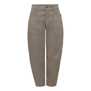 MAC • Baggy 2.3 barrel broek groen • 36, Verzenden