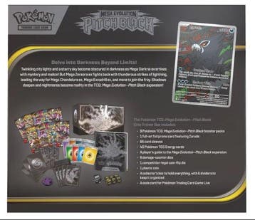 Pokémon Elite trainer box - Pitch BLACK, Nieuw