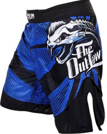 Venum MMA Fightshorts Dan Hardy Outlaw Blauw Zwart, Vechtsport, Nieuw, Verzenden, Blauw