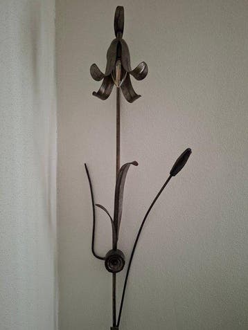 Lampe - Fer forgé, Antiquités & Art, Curiosités & Brocante