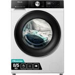 Hisense WD3S8044BW - Was-droogcombinatie - 8 kg wassen - 5, Ophalen of Verzenden, Nieuw