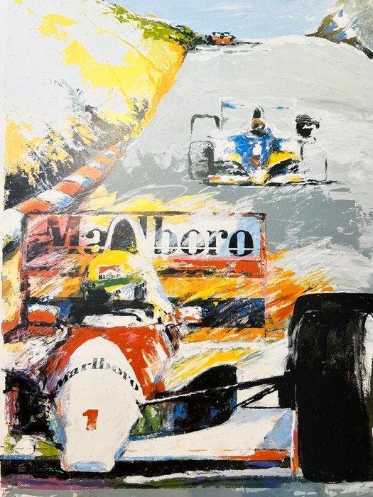 Frank Gude - The art of Formula 1, Verzamelen, Automerken, Motoren en Formule 1