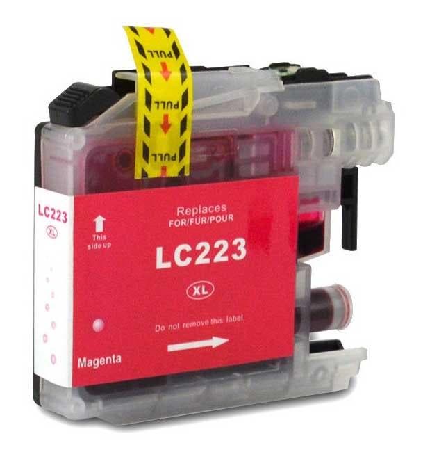 Huis-Merk  BROTHER LC-223 XL Magenta 13ml + Chip 247Print, Computers en Software, Printerbenodigdheden, Nieuw, Verzenden