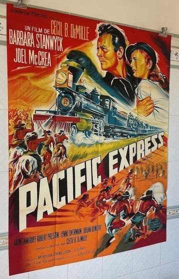 Cecil B. DeMille - Union pacific (1939 RR1960s) - Original