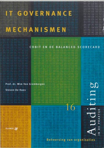IT governance mechanismen / Auditing in de praktijk / 16, Verzenden, Gelezen, W. van Grembergen