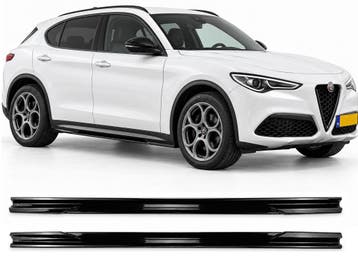 Sideskirts | Geschikt voor Alfa Romeo | Stelvio | 2017-2026, Verzenden