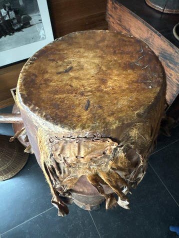 Tam Tam - sculptuur - Fang - Gabon