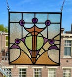 Glas-in-loodraam - 1930-1940