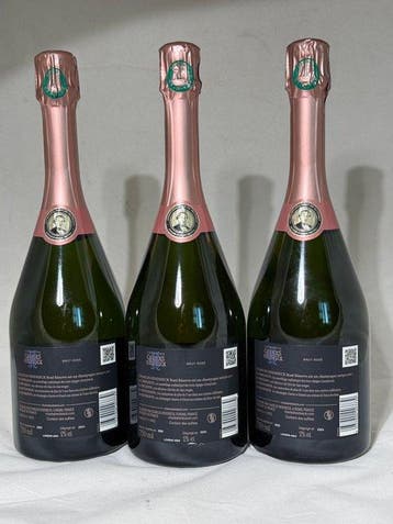 Charles Heidsieck, Rose Reserve - Champagne - 3 Flessen, Nieuw