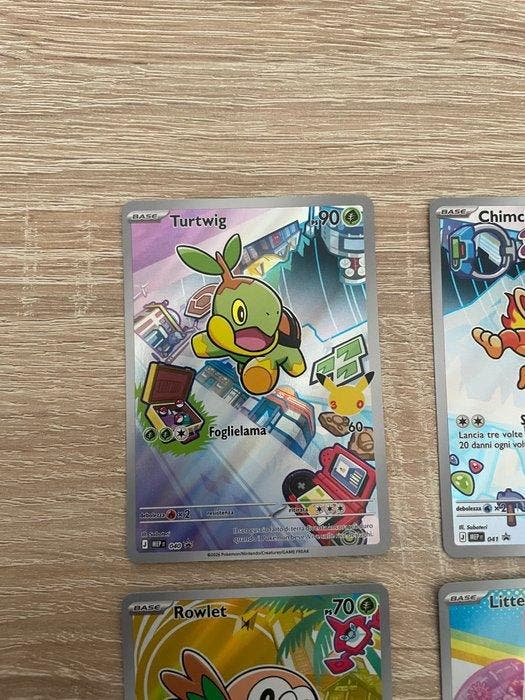 Pokémon - 9 Card - Bulbasaur, Charmander, Squirtle, Turtwig, Hobby & Loisirs créatifs, Jeux de cartes à collectionner | Pokémon