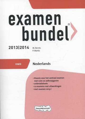 Examenbundel Vwo Nederlands 2013/2014 9789006080285 P. Merkx, Verzenden, Gelezen, P. Merkx