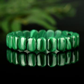 Pas de prix de réserve - Malachite - Chef-d’œuvre Naturel