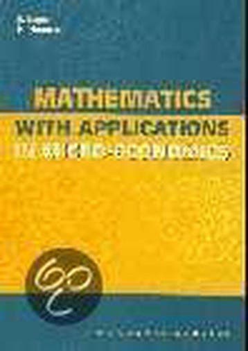 Mathematics with applications in micro economics B. Kaper, Verzenden, Gelezen, B. Kaper