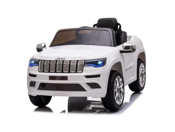 Jeep Grand Cherokee, 12 volt elektrische kinderauto, Leder z, Enfants & Bébés, Jouets | Extérieur | Véhicules à batterie, Enlèvement ou Envoi