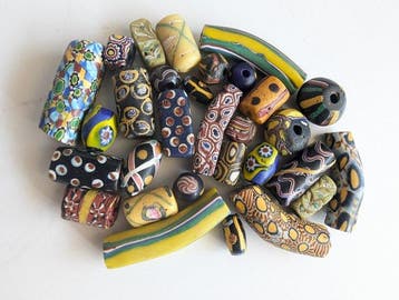 Glas 30 Murano-glazen kralen (Zonder minimumprijs)