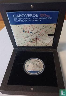 Kaapverdië 250 escudos 2010 (PROOF) 35th anniversary of..., Timbres & Monnaies, Monnaies | Afrique, Verzenden, Losse munt