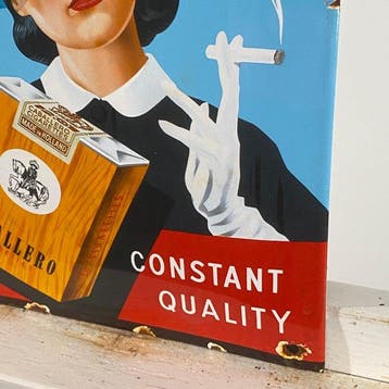 CABALLERO - Reclamebord - 30x20cm - Gemaakt van een dikke