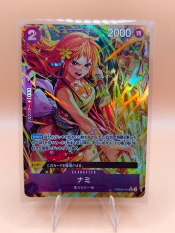 Bandai - 3 Card - One Piece - Nami