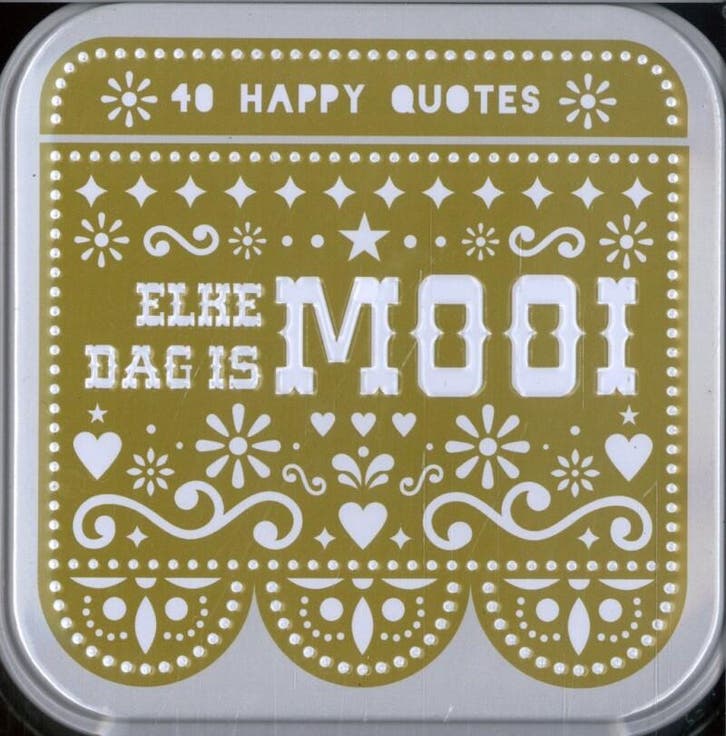 Happy quotes - Elke dag is mooi 9789464083200, Livres, BD, Envoi