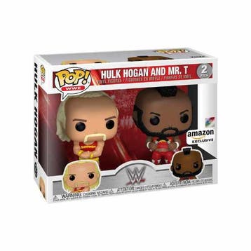 Funko Pop! WWE - Hulk Hogan & Mr. T. (2-Pack) Amazon, Verzenden