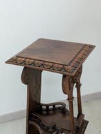 Standaard - Hout - houten plantenhouder, Antiek en Kunst