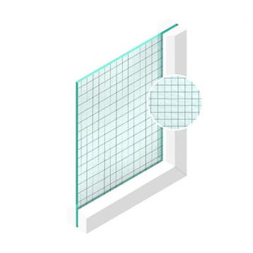 Spoedglas Draadglas Brute 6 mm, Doe-het-zelf en Bouw, Glas en Ramen, Verzenden, Nieuw