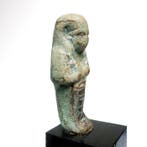 Oude Egypte, derde tussenperiode Faience Shabti voor