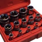 Smoos Uitwendige Torx doppenset 14-delig, extra compact -, Doe-het-zelf en Bouw, Gereedschap | Handgereedschap, Ophalen of Verzenden