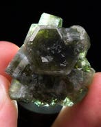 Esthetische edelsteen groene apatiet drijver Met sterke