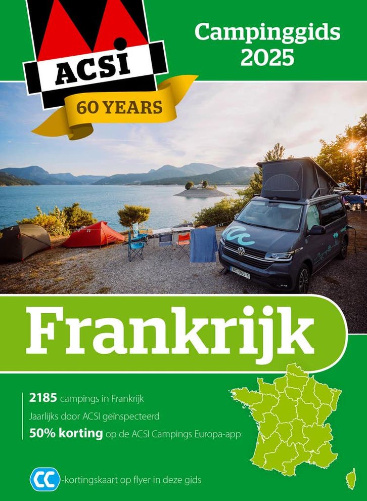 ACSI Campinggids Frankrijk 2025 / ACSI Campinggids ACSI, Boeken, Reisgidsen, Gelezen, Verzenden