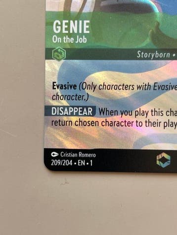 Disney - 1 Card
