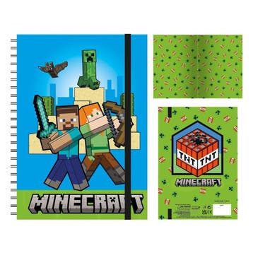 Minecraft Wiro Notebook A5, Verzamelen, Ophalen of Verzenden, Nieuw