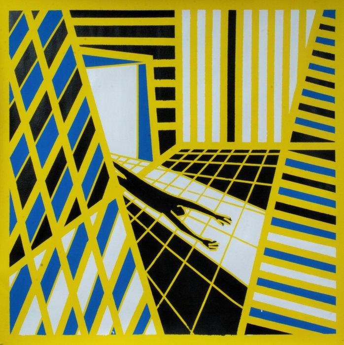 Baptiste Laurent - Ombre exit, Antiquités & Art, Art | Peinture | Moderne
