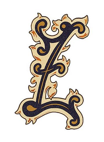 VERSACE ALFABET - Letter Z (Bianco/Oro) / Vloertegel en, Ophalen of Verzenden