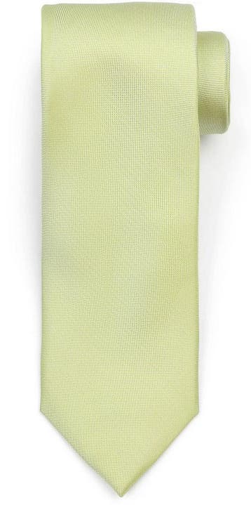 Suitable Zijde Stropdas Lime Groen maat  Heren, Verzenden